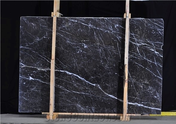 Alanya Black Marble Block, Turkey Black Marble