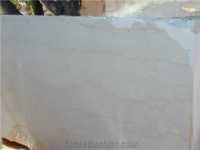 Botticino Classico Extra Marble Block, Beige Marble Italy Blocks