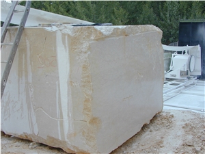 Botticino Classico Marble Block, Beige Marble Italy Blocks