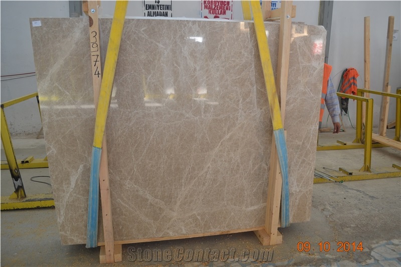 Light Emperador Marble Blocks, Beige Marble Turkey Blocks