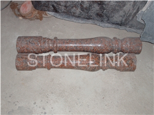 Slbt-002, Maple Red Granite Balustrade, Red Granite Balustrade, Blastrade and Railing