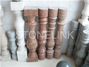 Slbt-004, Red Granite Balustrade, Balustrade & Railing