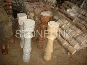 Slbt-009, G603 Granite Balustrade, Grey White Balustrade & Railing