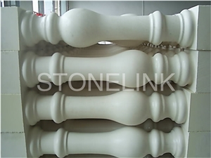Slbt-016, White Limestone Balustrade, White Blustrade & Railing