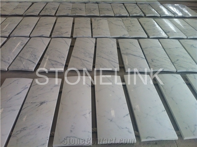 Slcl-006, Statuary White Marble Colume,White Marble Column Top, Marble Pillar Top