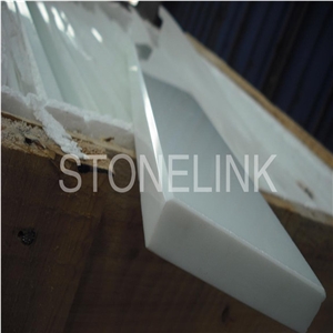 Slcr-001,Crystal White Glass,Crystallized Stone,White Crystallized Glass,White Floor Tile&Panel