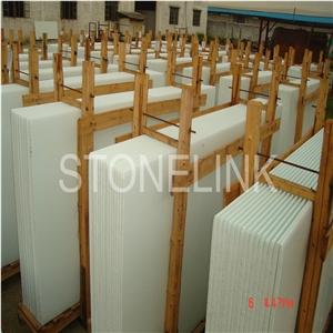 Slcr-003,No-Hole Micro Crystal Stone,Crystal White Glass Floor Tile/Wall Tile