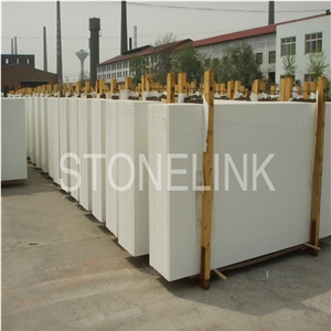 Slcr-003,No-Hole Micro Crystal Stone,Crystal White Glass Floor Tile/Wall Tile