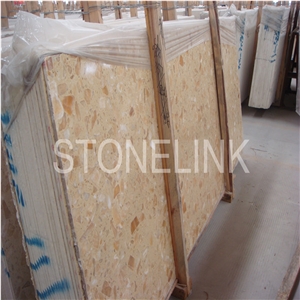 Slqu-003,Artificial Quartz Stone Slabs & Tiles,Engineered Quartz,Beige Quarz Stone Slab