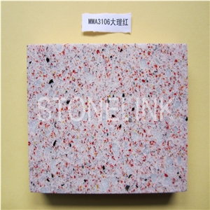 Slqu-037,Dream Pink Engineered Quartz Stone Slabs & Tiles,Artificial Quartz Stone
