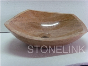 Slsi-018, Brown Travertine Basin