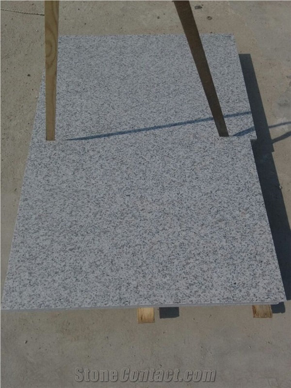 Shandong Muping White Sesame Granite Slabs Tiles Cheap Prices, China White Granite
