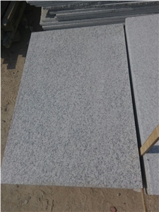 Shandong Muping White Sesame Granite Slabs Tiles Cheap Prices, China White Granite