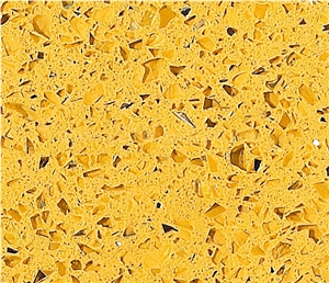 A802 Crystal Yellow Quartz,China Yellow Quartz Stone Tiles&Slabs.