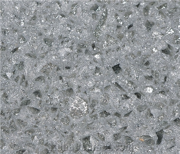 Grey Artificial Stone Tiles&Slabs,G001 Glacier Century Quartz.China Grey Artificial Quartz Stone.