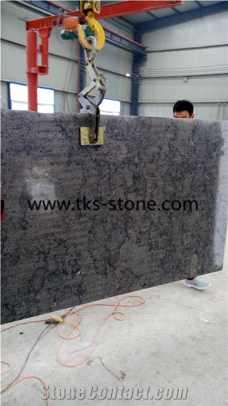 China Blue Stone Polished Slabs & Tiles