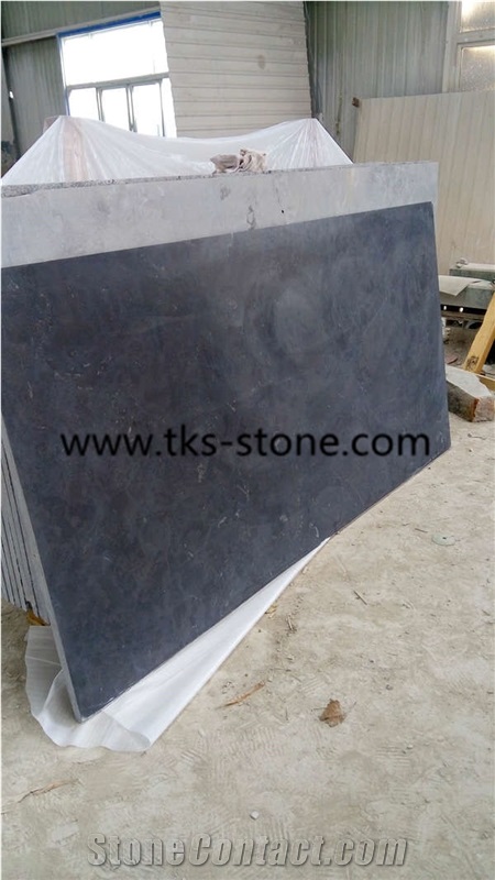 China Blue Stone Polished Slabs & Tiles