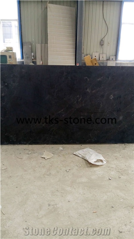 China Blue Stone Polished Slabs & Tiles