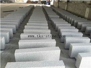 Crystal White Granite, G603 Granite Steps