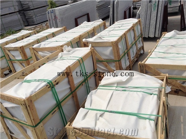 Crystal White Granite, G603 Granite Steps