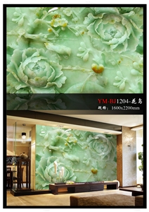 Nano Glass Stone 3d Jade Effect 01,Nano Glass Stone Art Work