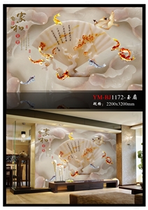 Nano Glass Stone 3d Jade Effect 05,Nano Glass Stone Art Work