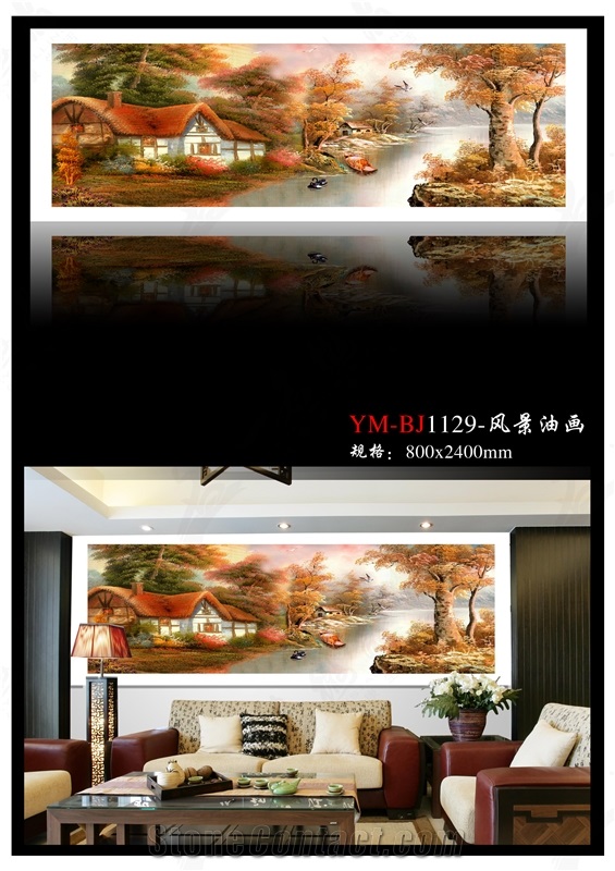 Nano Glass Stone Background Wall 02
