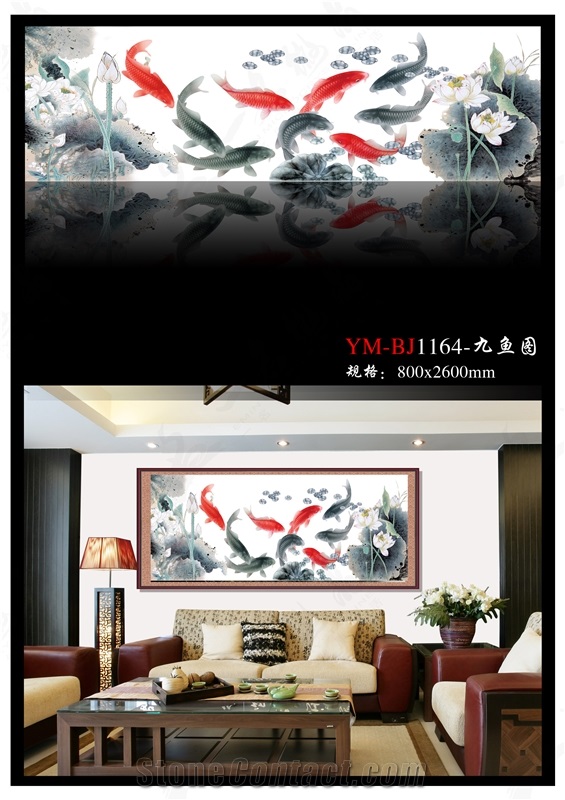 Nano Glass Stone Background Wall 05