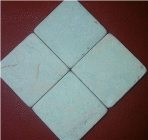 Verona Beige Marble Tumbled Paver Tile