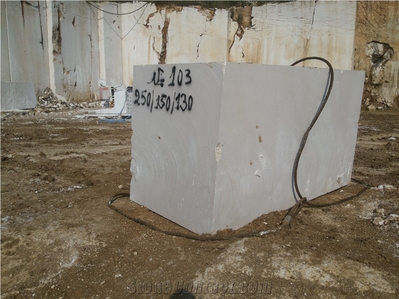 Rumyantsevo Limestone Blocks, Bulgaria White Limestone Blocks