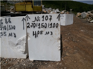 Rumyantsevo Limestone Blocks, Bulgaria White Limestone Blocks