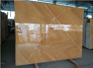 China Yellow Honey Onyx Big Slabs Surface Polished, Cut to Sizes for Flooring Tiles, Wall Cladding,Slab for Countertops,Vanity Tops
