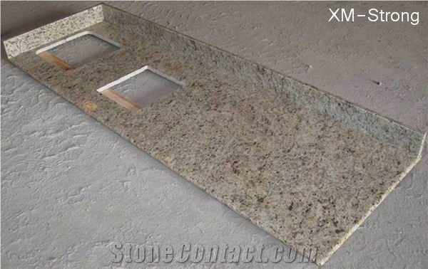 New Giallo Ornamental Kitchen Countertops, Giallo Ornamental Granite Tops, Giallo Ornamental Kitchen Countertops