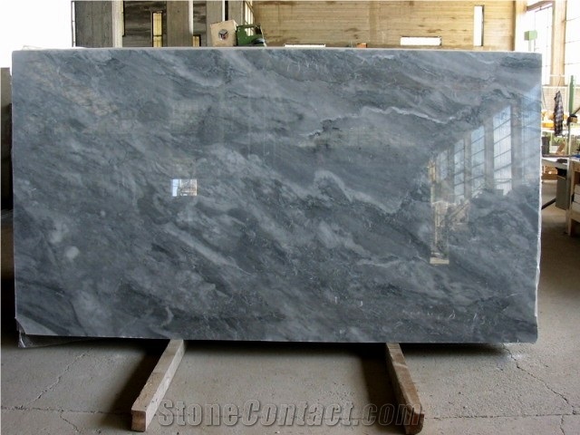Bardiglio Nuvolato Marble Tiles & Slabs, Grey Marble Slabs Italy