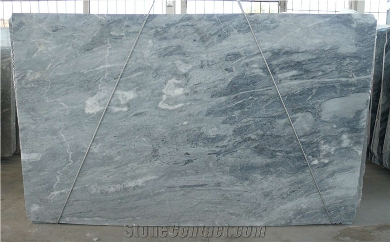 Bardiglio Nuvolato Marble Tiles & Slabs, Grey Marble Slabs Italy