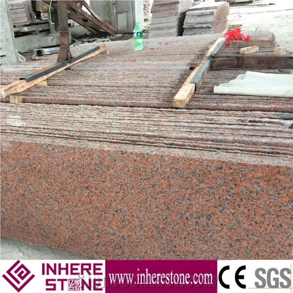 G562 Granite Slabs & Tiles,Chinese Capao Bonito/Cenxi Hong,Cenxi Red/Maple Leaf Red/Red Of Cengxi/Samkie Red