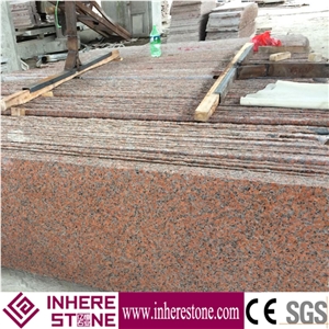 G562 Granite Slabs & Tiles,Chinese Capao Bonito/Cenxi Hong,Cenxi Red/Maple Leaf Red/Red Of Cengxi/Samkie Red