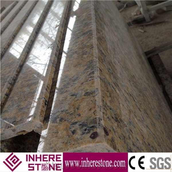Santa Cecilia Light Granite Kitchen Countertops, Kitchen Worktops