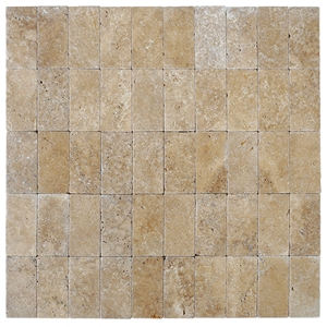 Small Tumbled Tiles,Walnut Travertine