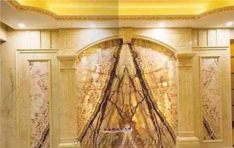 Rainbow Onyx Tile & Slab Rainbow Onyx