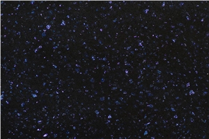 Blue Shinny Crystal Engineed Quartz Surface Slab, Tile