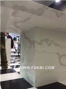 Calacatta Quartz Stone Countertop Italian Quality