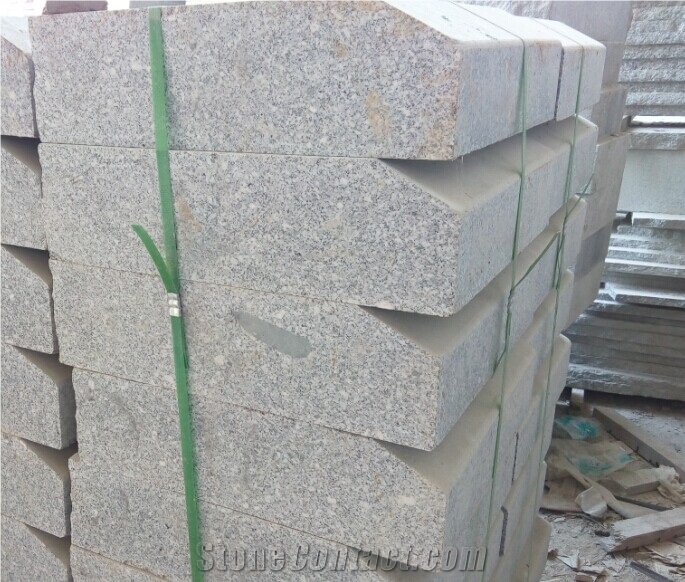 Sesame White Granite Kerbstone, G603 Grey Granite,Light Grey Granite Kerbstone,Curbstone, G365 White Granite Curbstone