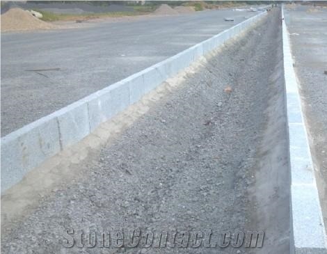 Sesame White Granite Kerbstone, G603 Grey Granite,Light Grey Granite Kerbstone,Curbstone, G365 White Granite Curbstone