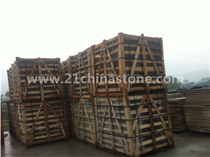 Blocks Stock-G654 Sesame Grey Granite Cube Stone/ Cobble Stone Garden Stepping Pavements,Exterior Stone