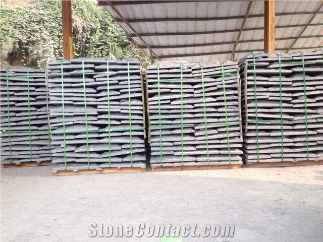 G603 Bianco Sardo Granite Mushroom Stone for Wall Cladding /Wall Panel