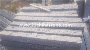 G603 Granite Cube Stone/Bianco Crystal Grey Granite Cobble Stone Pavers Stepping