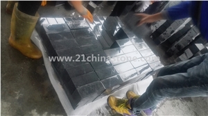 G654 Granite Cube Stone/ Sesame Grey Granite Cubestone, Garden Stepping Cubic Pavements