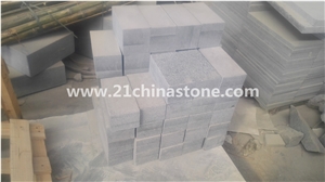 G654 Sesame Black Granite Cube Stone/ Cobble Stone Pavers for Exterior Pattern