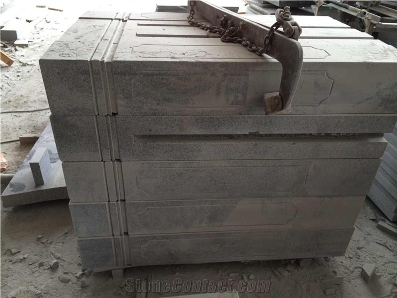 G654 Sesame Grey Granite Japanese Style Pillars/ Garden Palisade,Exterior Stone/ Landscaping Stone